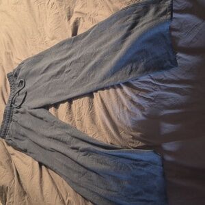 SO Charcoal Wideleg Sweat Pants